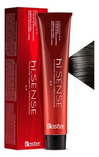 KOSTER TINTA CAPELLI HISENSE 4.1 ( CASTANO CENERE) -100ml